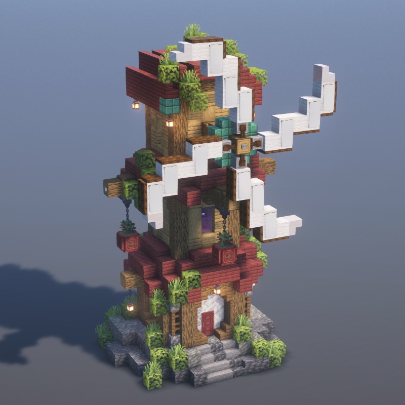 How to build Windmill in Minecraft